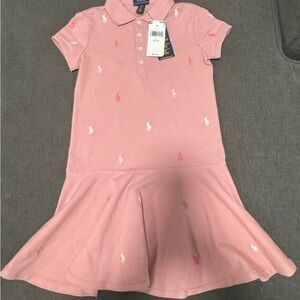 Ralph Lauren Pink Polo Dress Girls Small 7
SOLD